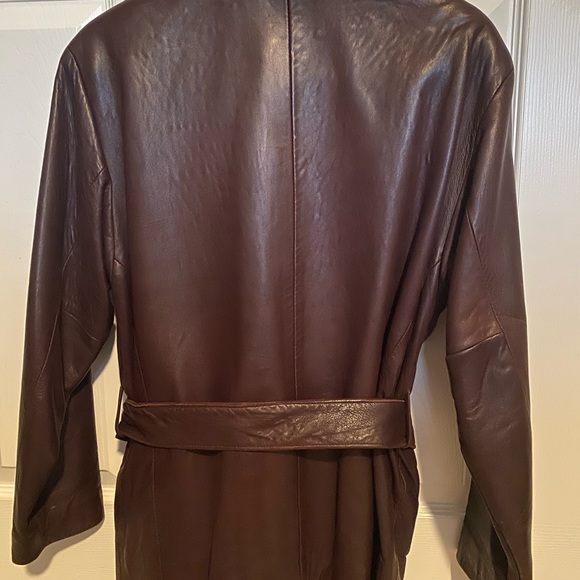 Ocean West lambskin leather coat - Picture 4 of 6